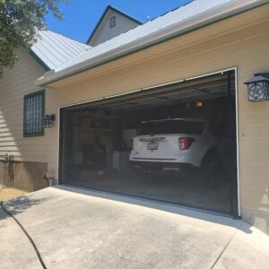 16 x 7 Garage Door Screen; retractable carport screens